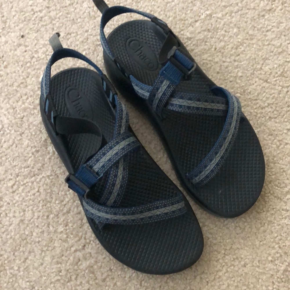 Kids blue and grey Chaco Sandals